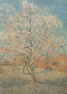 Peach Tree in Blossom (nn040, Vincent Van Gogh